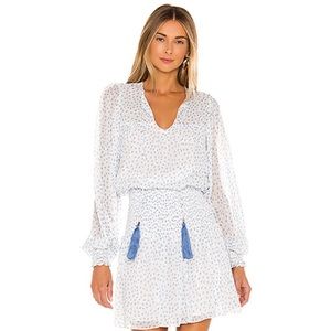 Karina Grimaldi Revolve Long Sleeve smocked Dress